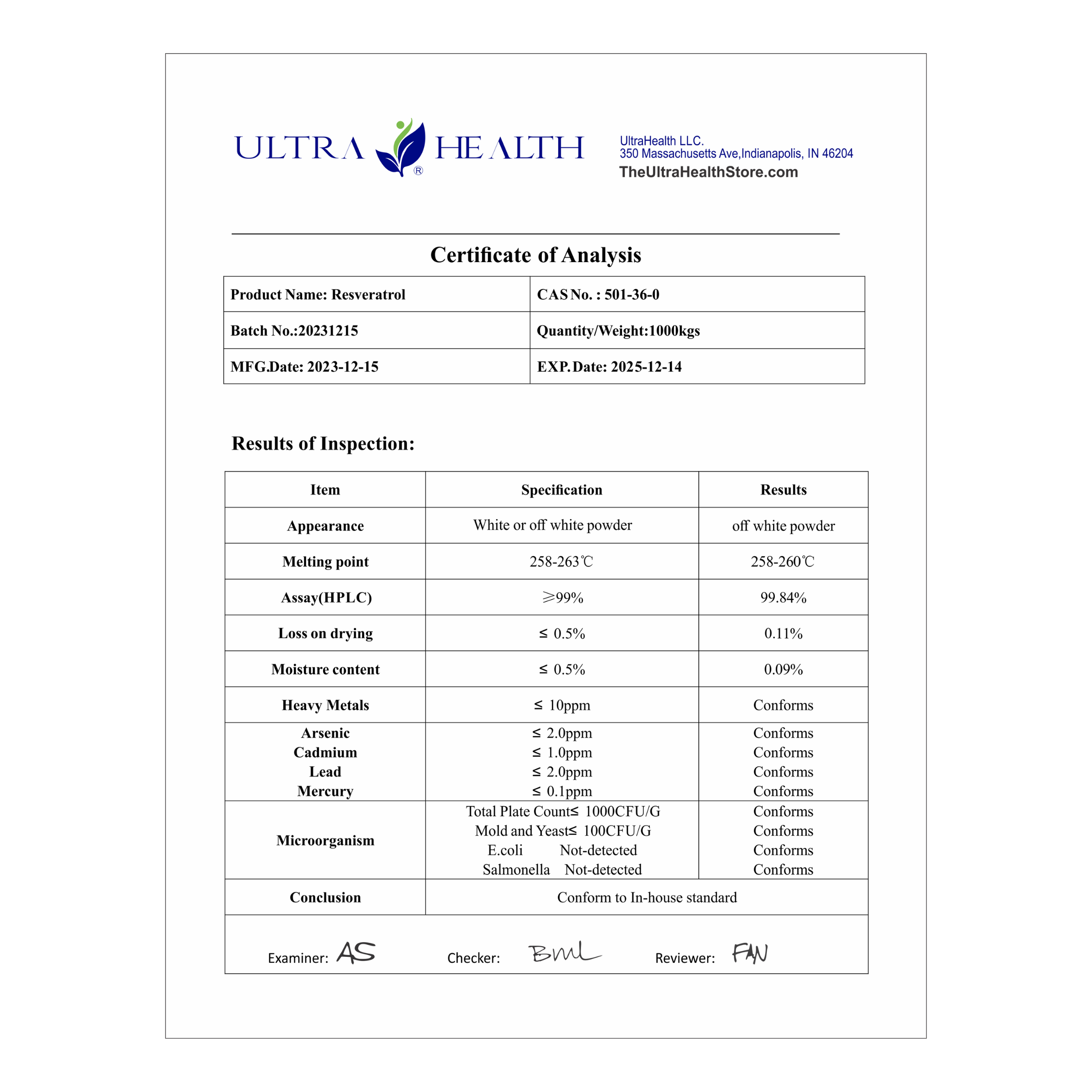 ResveraGEN™ 300C ENTERIC (Resveratrol): Ultra-pure Pharmaceutical Grade 300mg (Resveratrol: CAS No. 501-36-0), 10-Month Supply, not extracted but synthesized, no additives