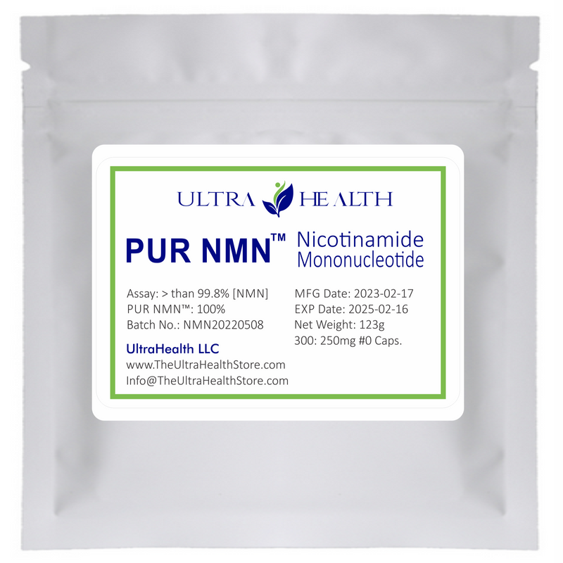 PUR NMN 300E, 10-month supply, 250mg, NAD+ supplement booster liposomal capsules