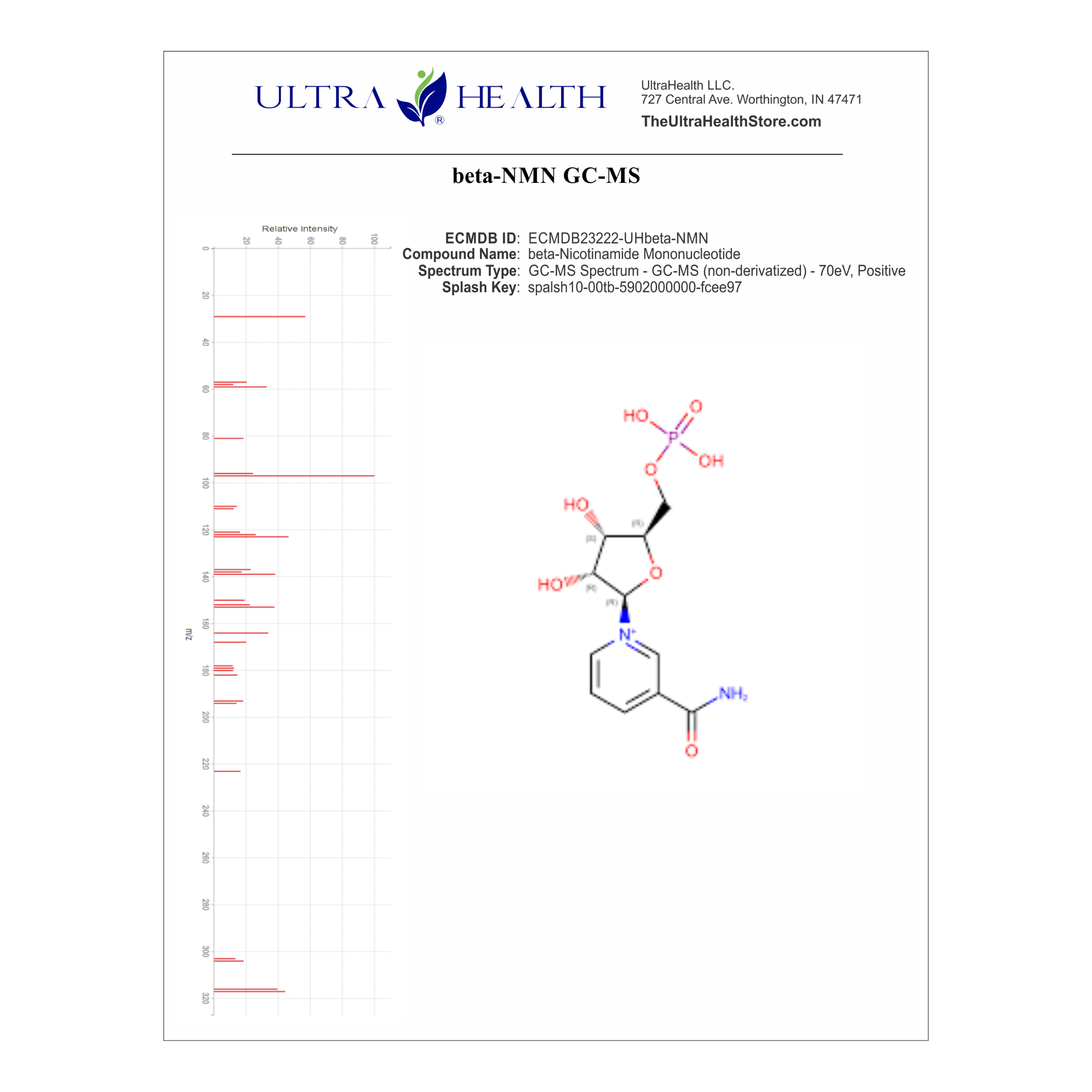 PUR N.M.N 60E NAD+ Best Nicotinamide Mono-nucleotide product, 60-day supply