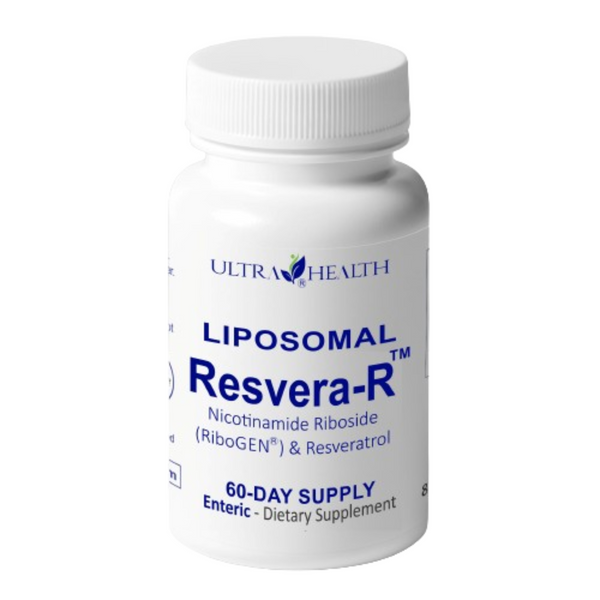 60E-RR INTL, 60-day supply, Resveratrol and NR, NAD+ Boosting Supplement, 300mg, Liposomal Enteric Capsules