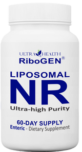 NR 60 LIPO, nicotinamide riboside - 300mg - 99% Pure, 60-Day Supply