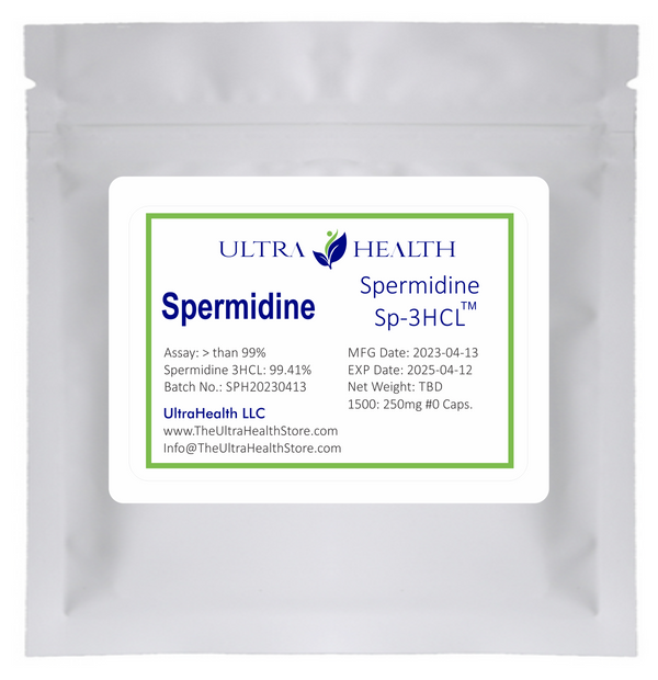 Best Spermidine Supplement - 1500 capsule supply, 1500E INTL Liposomal