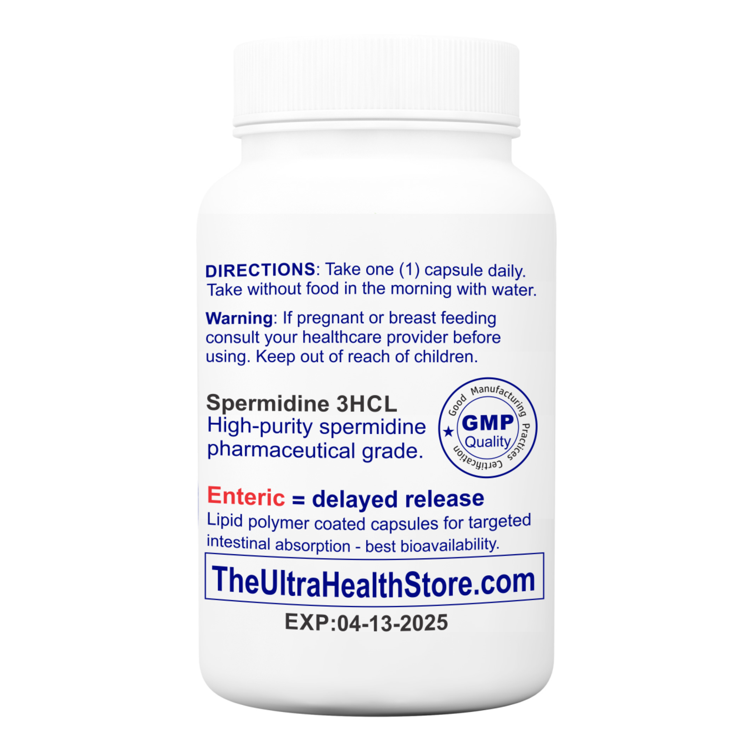 Best Spermidine Supplement - 60-day supply, 60E Liposomal