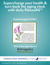 RiboseAG™ - NR Cellular Energy plus Telomere Growth Factor